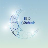 Moon Background for Muslim Community Festival Vector Illustratio N29
