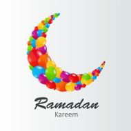Moon Background for Muslim Community Festival Vector Illustratio N31