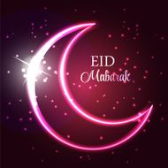 Moon Background for Muslim Community Festival Vector Illustratio N32