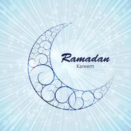 Moon Background for Muslim Community Festival Vector Illustratio N33