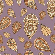 Pattern with brown elements
