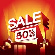 Sale with percent discount