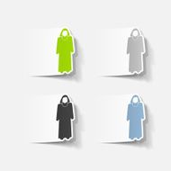 realistic design element muslim N35