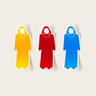 realistic design element muslim N36