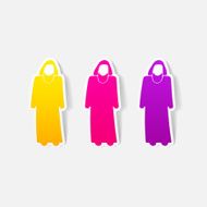 realistic design element muslim N37