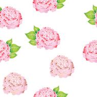 Elegant pink roses pattern