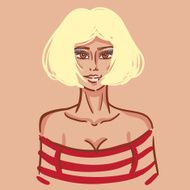 Sexy fashion girl N6