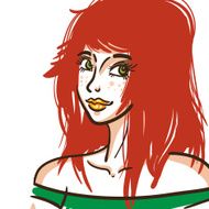 Sexy fashion girl N12