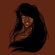 Sexy african fashion girl N4