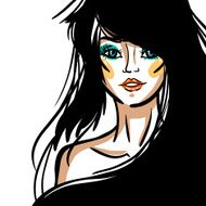 Sexy fashion girl N16