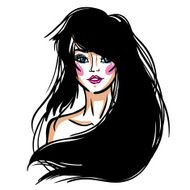 Sexy fashion girl N17