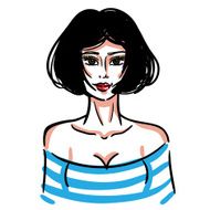 Sexy fashion girl N19