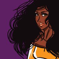 Sexy african fashion girl N5