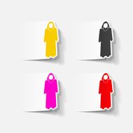 realistic design element muslim N39