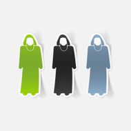 realistic design element muslim N40