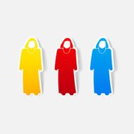 realistic design element muslim N41
