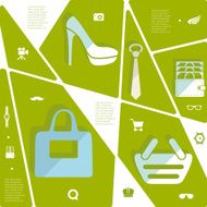 fashion flat infographic N50