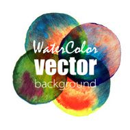 Vector watercolor background N6