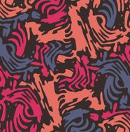 Abstract square zebra pattern Multicolored Pink Grey Purple ambiance Vector