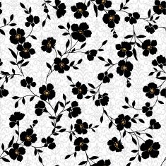floral design pattern N25