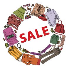 Fashion Sale Womans clothing and accessories set