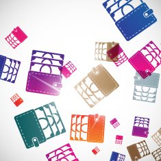 abstract background purse N25