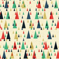 Geometric retro seamless pattern Vector