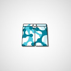 Abstract illustration on shorts N15