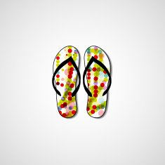 Abstract illustration on flip flops N13