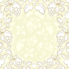 Vintage frame in retro style vector illustration N3