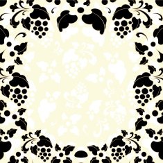 Vintage frame in retro style vector illustration N4