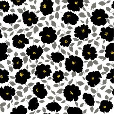 floral design pattern N34