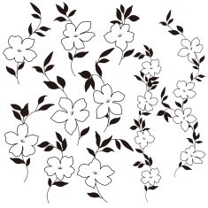 flower material N38