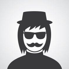 man glasses symbol