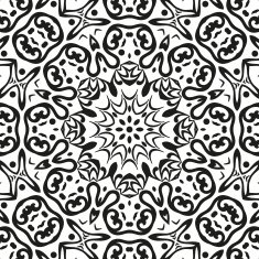 Abstract seamless floral background N3