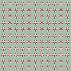Retro flower pattern