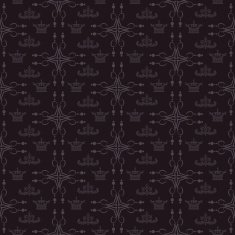 black wallpaper in old style for your design N24