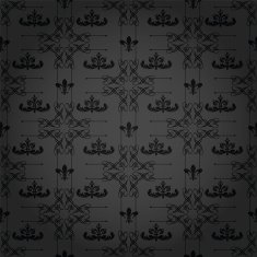 black wallpaper in old style for your design N36