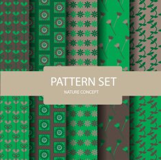 abstract natural pattern set N7