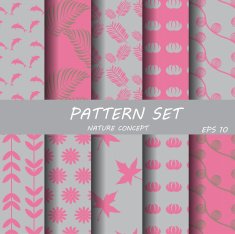abstract natural pattern set N8
