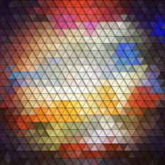 Colorful geometric background abstract triangle pattern vector N4