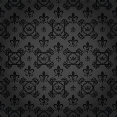 old wallpaper black color N19