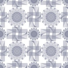 Seamless geometric pattern plurality of lines