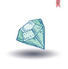 diamond icon vector illustration N2