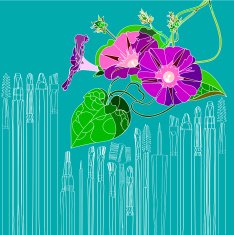 bindweed and brush