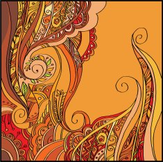 Abstract vector decorative background N5