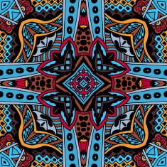 Ornamental Abstract Vector Seamless Background N2