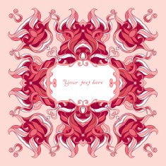 Vector Bright Abstract Card