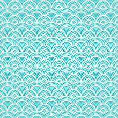 Vintage hand drawn art deco pattern N7