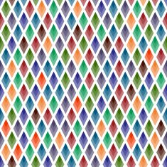 Seamless background of colored rhombuses